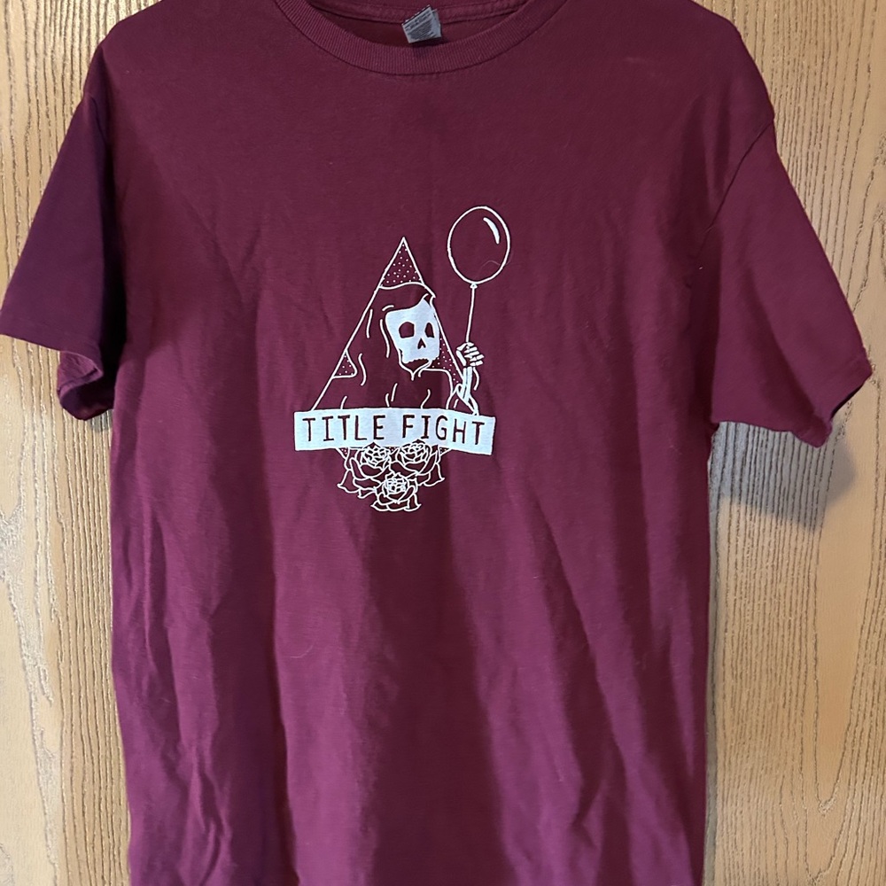Maroon Title Fight Band Tee